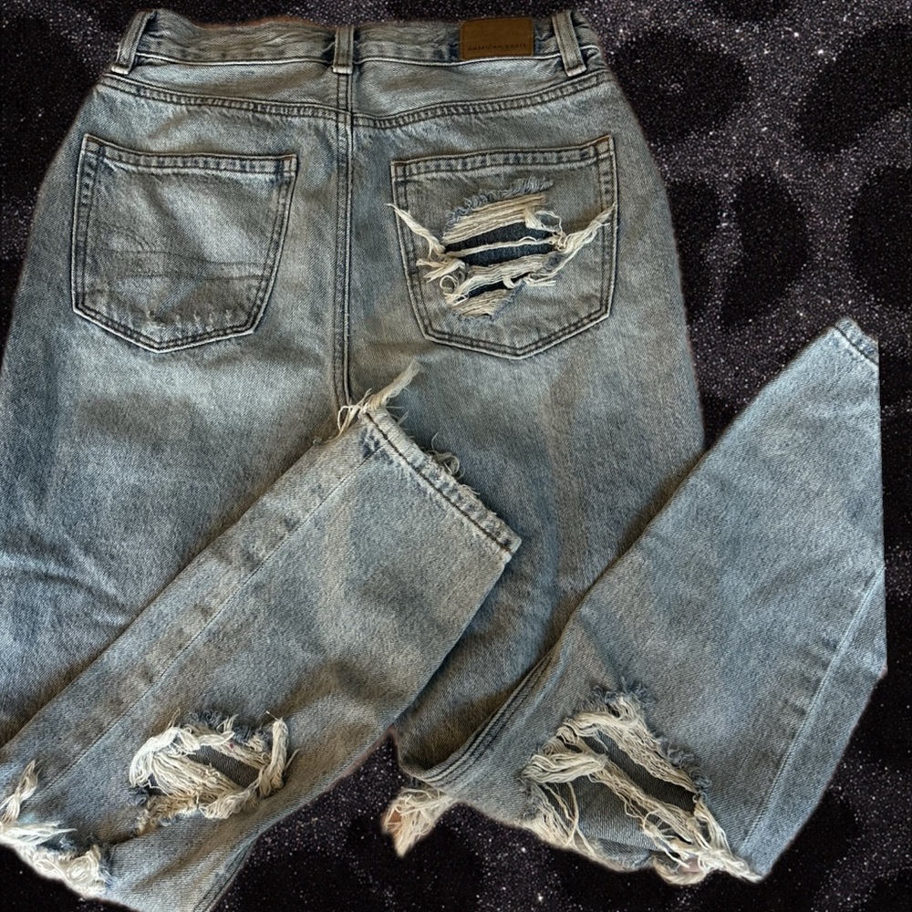 American Eagle Outfitters Light Wash Denim
